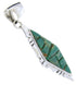 Genuine Silver And Turquoise Pendant JW66391